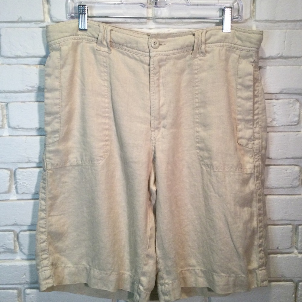 Lucky Brand men’s linen shorts 33